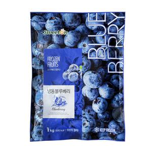 스위트온 칠레산 냉동 블루베리 1kg