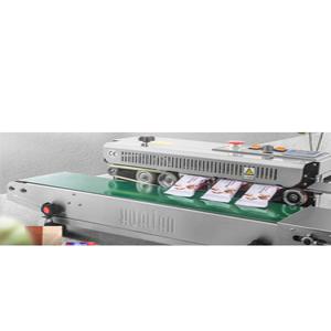 비닐접착기 자동 연속 음식 식품 포장기 FRB-770I 실링기 - 844x375mm