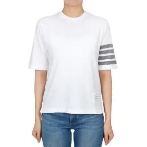 톰브라운 여성 반팔티셔츠 FJS102G 07862 100