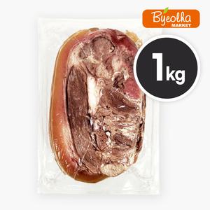 춘풍접객 한우 소머리 슬라이스 1kg 소머릿고기 소머리국밥 수육 안주 국밥 재료 업소용