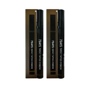 토니모리 7DAYS 퍼펙트 타투 아이브로우 다크브라운 X 2개