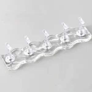 오로라 웨이브 네일 팁스탠드 투명 물결 팁보관 거치대 자석 연습용 디스플레이 마그네틱 젤네일재료