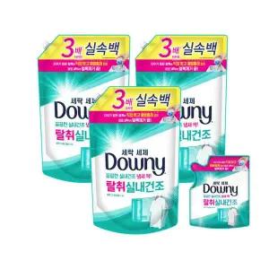 다우니 세탁 세제 실내건조 1.4L 3개 DC