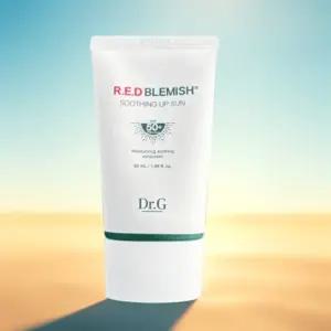 닥터지 여드름 민감성피부 저자극 선크림 레드 블레미쉬 수딩 업 선크림 SPF50+ 50ml