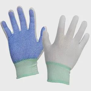 손바닥 논슬립 면장갑 작업 운전 여성 남성 흰색