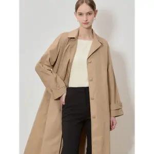 [하프클럽/쉬즈미스]어텀드리밍 오픈 칼라 트렌치코트 (택가격 538000원)