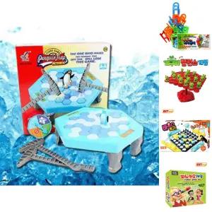 얼음깨기 펭귄 트랩 게임 대형/얼음/깨기/어린이/보드/두뇌/인기/유치원/악어/룰렛/복불복/밸런스/가족/