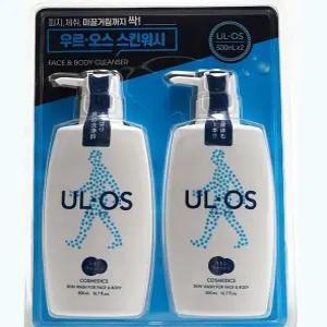 미끌거림없이 개운 우르오스 바디워시 페이스바디워시 500ml2입 페이스