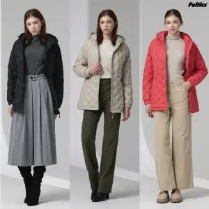 펠틱스 여성 핫멜트 패딩 기모 자켓 1종