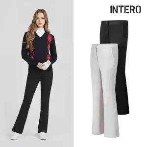 골프웨어 여성 봄 가을 스판 허리밴딩 골프바지 팬츠