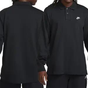 나이키 카라티 긴팔 폴로 블랙 골프 테니스 남자 롱슬리브