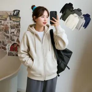 남녀공용 간절기 오버핏 후드집업 6컬러 데일리 아우터 잠바 6컬러 3사이즈 커플룩