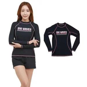 쿠기 여성 래쉬가드 상의 단품  KF-K333