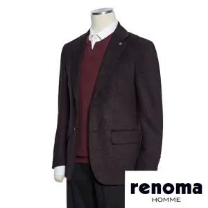 갤러리아 레노마 FW 모혼방 솔리드 캐쥬얼 버건디 자켓 RQLMBJ58A