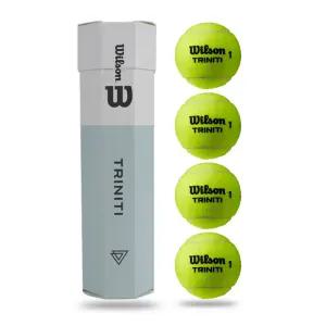 윌슨 테니스공 트리니티볼 4개입 WRT115200 친환경 시합구