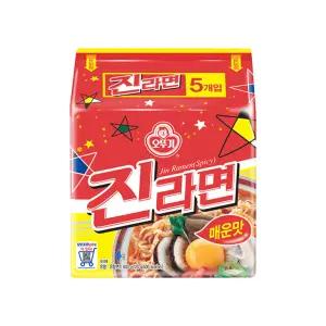 오뚜기 진라면 매운맛 120g 40개입