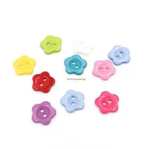 마미쏘잉/플라스틱 캐릭터 미니 단추 10개입/ 의류 니트류 아기옷 소품만들기