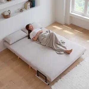 세인트블랑 벨라 갤럭시 2인 패브릭 원룸 소파베드 매트리스 간이 접이식 침대 sk