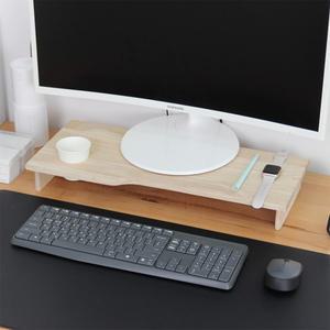 원목 모니터받침대 도트 7cm 컵홀더 연필꽂이