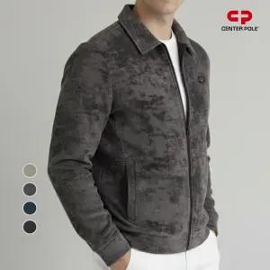 센터폴 남성 카라 자켓 CN6MJ5203 겨울 벨벳 코듀로이 밍크기모 데일리 출근룩