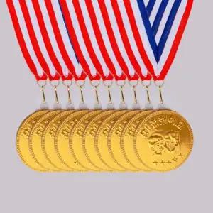 아트박스 도도한날 왕메달 금메달초콜릿 참잘했어요 메달 10개 묶음