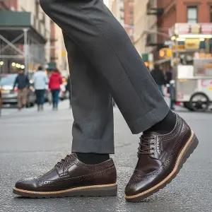 [브랜슈] MG-318 국내수제 남성구두 장시간 걸어도 발편한 가볍고 착화감 좋은 패션구두