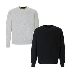 폴로랄프로렌 폴로 플리스 크루넥 기모 맨투맨 2종 710766772001