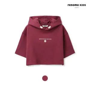 [보리보리/레노마 키즈]스트링배색후드크롭반팔티셔츠 (R2332T177_50)