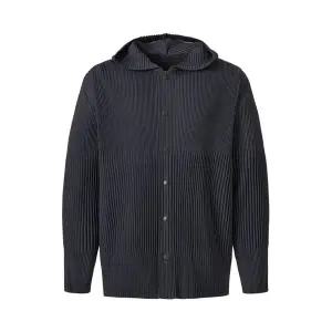 [플리츠미](의정부점)옴므 투 티어드 플리츠 후드 자켓_UPJKF125001