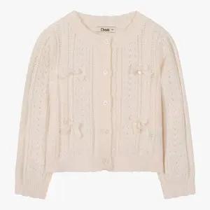 [대구백화점] [치크]리본이 예쁜 스카시 케이블 가디건(CKCK2611G)