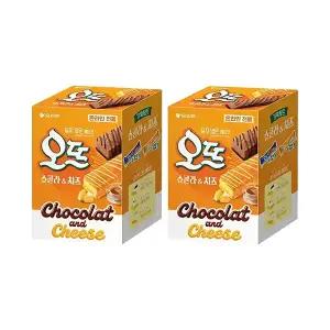 [소비기한 임박] 오리온 오뜨 기획세트(쇼콜라12p+치즈12p), 2개
