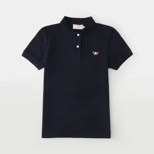 메종키츠네 트리컬러 폭스 패치 폴로 반팔 티셔츠 GW00210KJ7002 NA