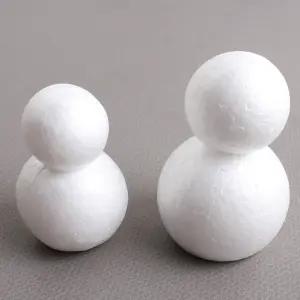 스티로폼 눈사람 대 모양 모형 크리스마스 장식 데코 트리