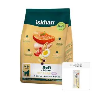 이즈칸 독 소프트 살몬 6kg, 1개 + 도기맨 HS프로용발톱깎이, 1개