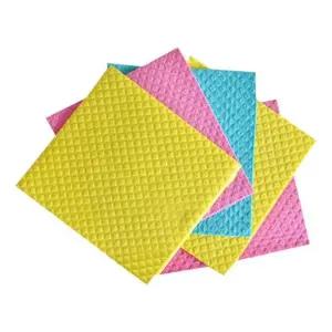 천연 펄프 독일 행주 5p 세트/빨아쓰는행주/요술행주/부직포/주방/타올/요술/칼라/삼색/컬러/업소