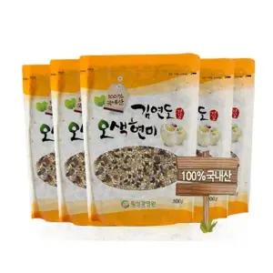 [NS홈쇼핑]김연도 오색현미 300g 20봉[35258816]