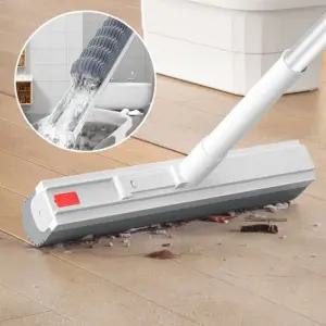 자동탈수 밀대걸레 물걸레 욕실물기제거 PVA 스펀지밀대 N397