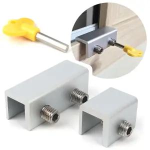 창문 잠금장치 열림방지 스토퍼 윈도우락 샤시 창틀/창문잠금장치/미닫이문잠금장치/창문고정/창문스토퍼