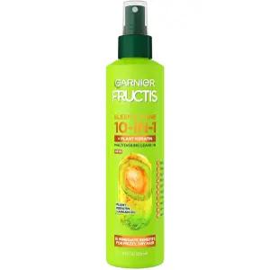 곱슬머리 건조한 모발 식물 케라틴을 위한 가르니에 프럭티스 세련되고 윤기 나는 10-in-1 8.1 Fl Oz 1