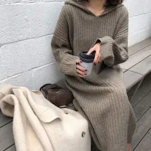 골지후드 RN31HL57 (위드기프트) 보들터치 롱원피스