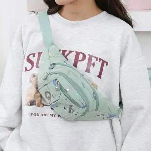 남녀 GDA392M5 홀로그램 힙색 미니 바디백 커플가방 보조가방