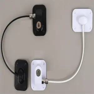 한울숨 와이어 도난방지 자물쇠 열쇠형자물쇠