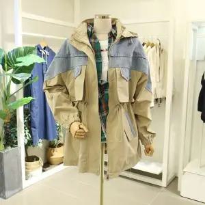 [대구백화점] [오픈클로젯]데님배색후드사파리점퍼(DO263JP401)