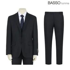 [바쏘옴므] 울 블렌디드 소프트 투톤 수트(WSY1JW09AWSY1PV09A) 528395