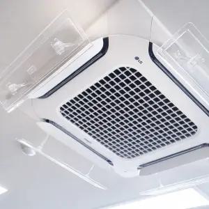 제노믹스 초간편설치 무타공 천정형 시스템 에어컨 바람막이 가림막 NRW-5000