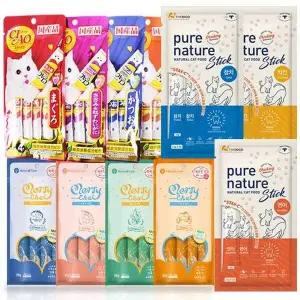 이나바 챠오츄르 메리츄 퓨어네이쳐 고양이츄르모음 고양이간식