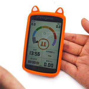 Magene C706 용 호환 실리콘 보호 커버 LCD 화면 보호기가 GPS 자전거 컴퓨터 케이스