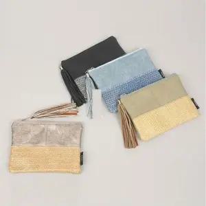 화장품파우치가방 여성 미니 클러치백 납작 파우치 브러쉬 생리대 가방