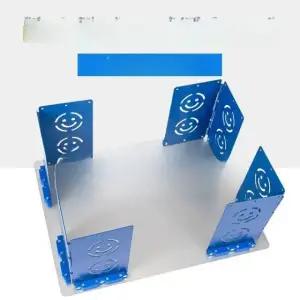 최강 배달통 칸막이 라이더용품 거치대 음식물 고정 마그네틱 기타 박스용 길이 x 폭 자석