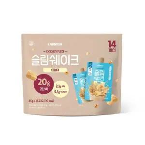랩노쉬 슬림쉐이크 45g x 14개 인절미 식사대용 다이어트 단백질쉐이크